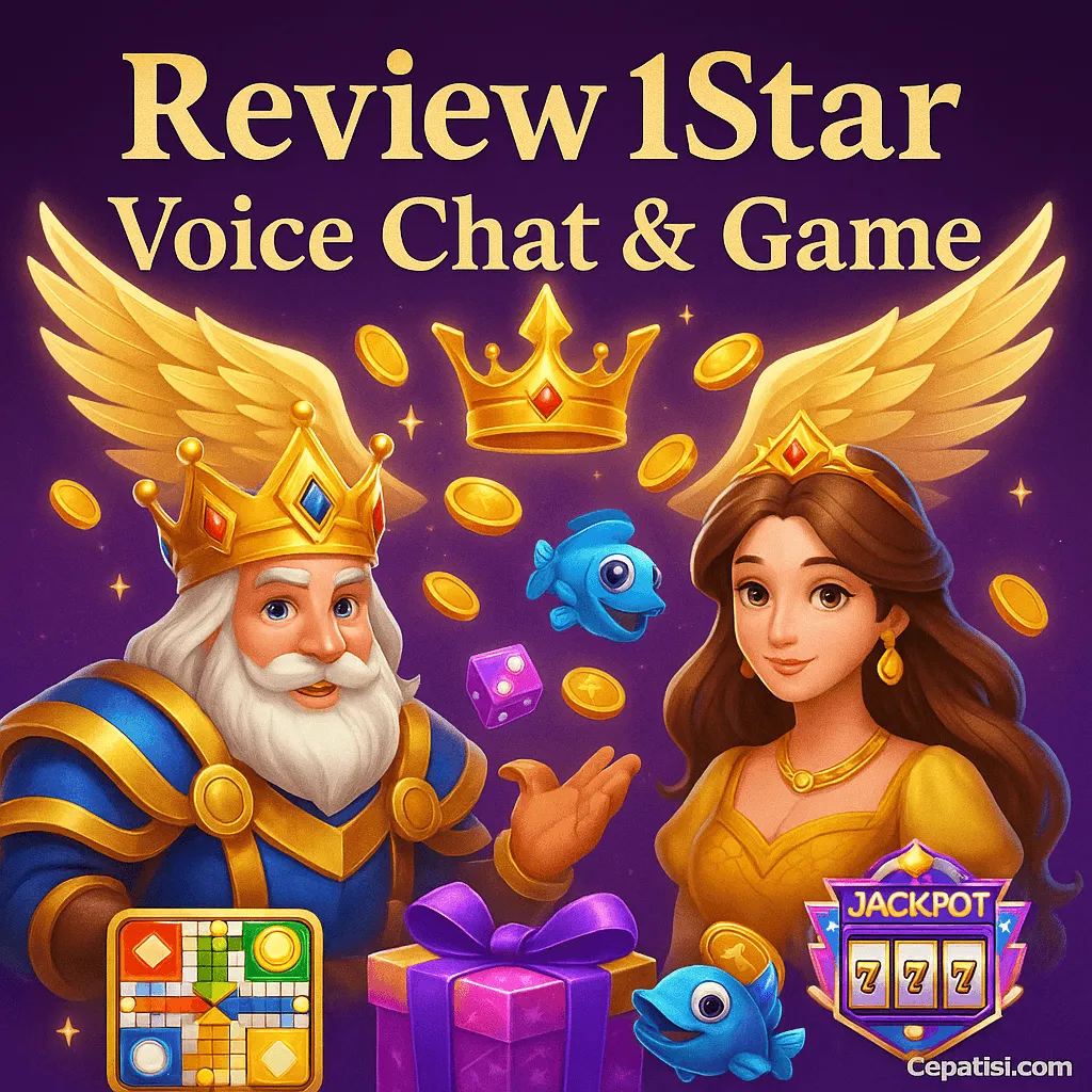 Review Lengkap 1Star: Aplikasi Sosial Gabungan Voice Chat & Game