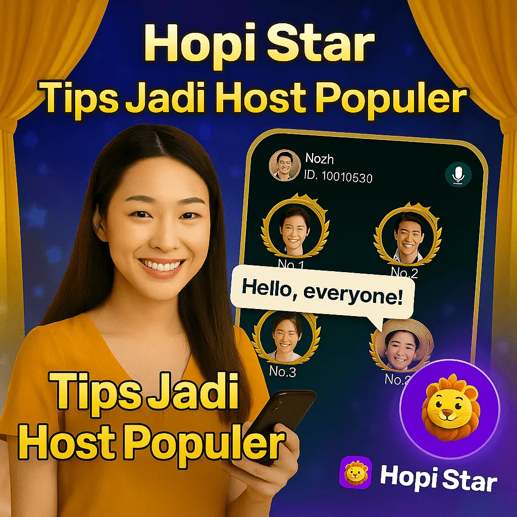 Tips Jadi Host Populer di Hopi Star – Rahasia Dapat Banyak Gift