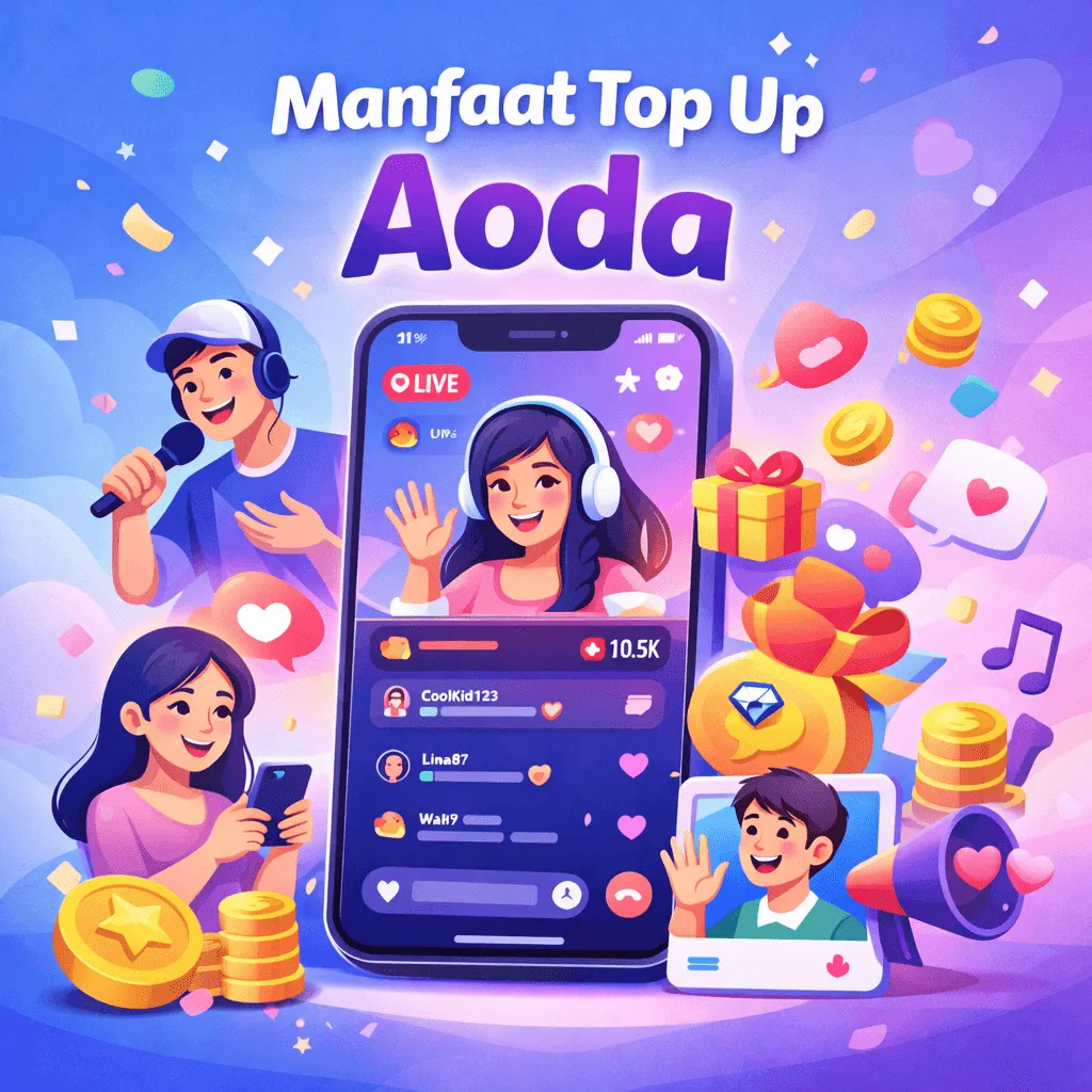 Manfaat Top Up Aoda untuk Pengguna Aktif & Kreator 💎