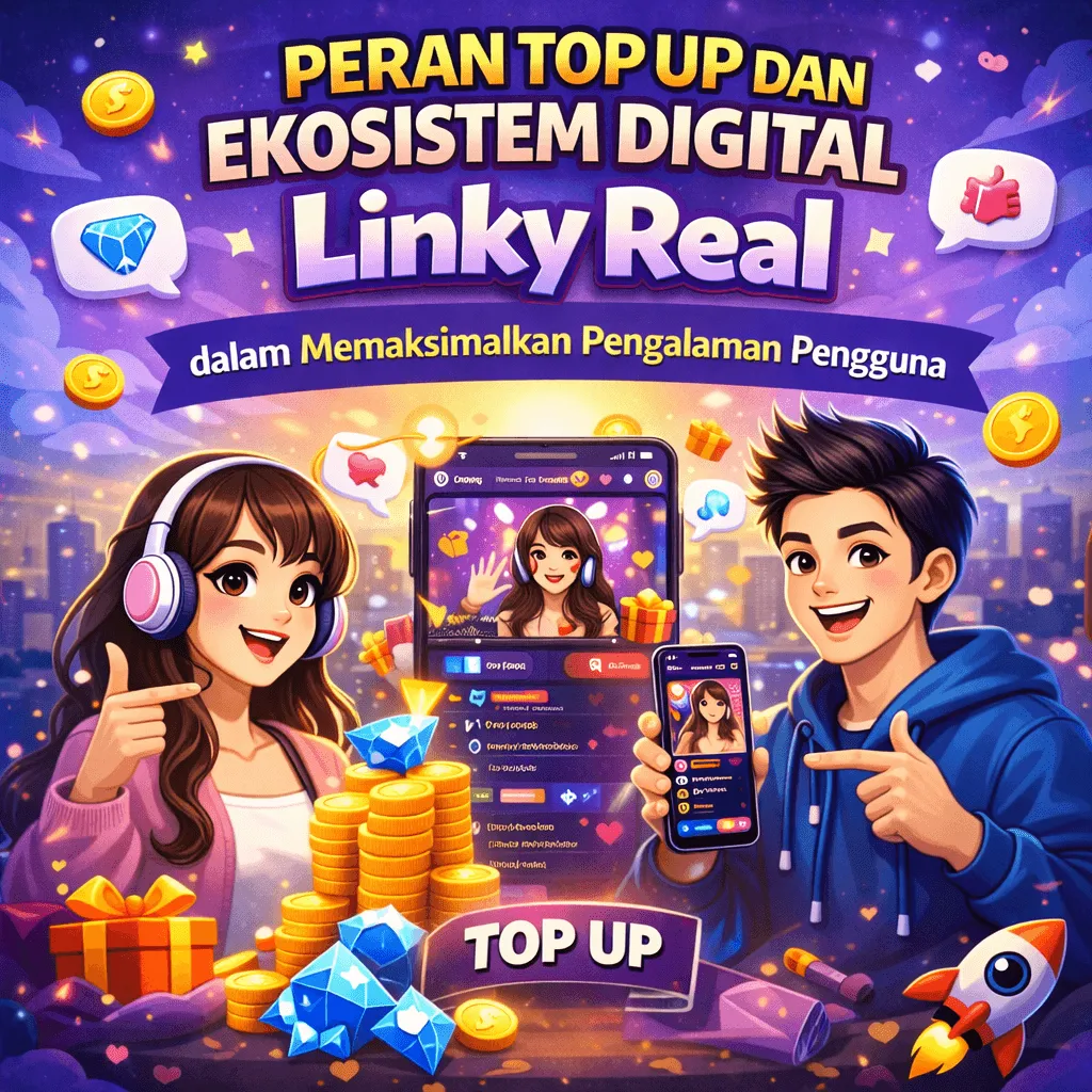Peran Top Up dan Ekosistem Digital Linky Real 💎🚀 dalam Memaksimalkan Pengalaman Pengguna