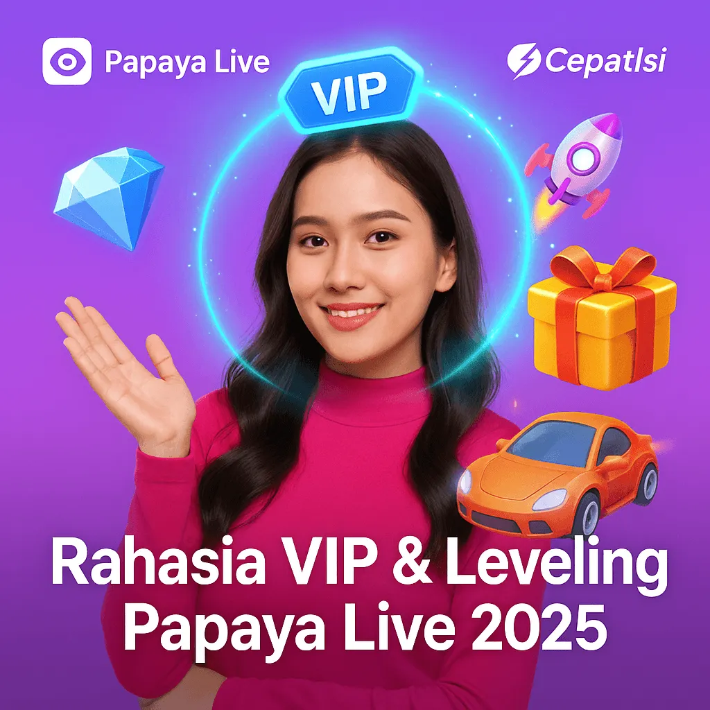 Rahasia VIP & Leveling di Papaya Live: Cara Biar Profilmu Makin Stand Out