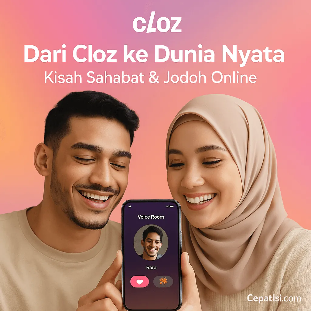 💞 Dari Cloz ke Dunia Nyata – Kisah Pengguna yang Ketemu Sahabat & Jodoh Online