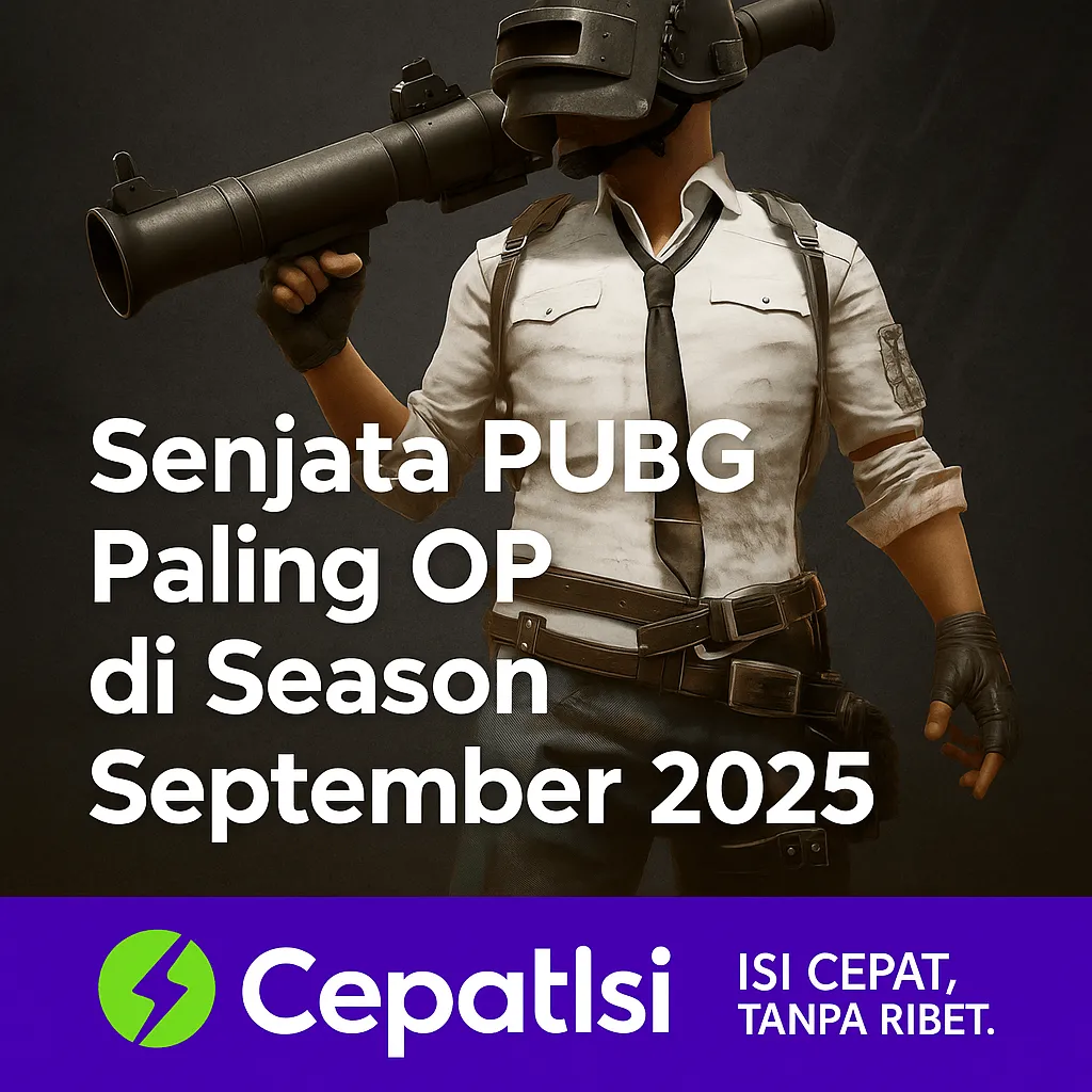 Senjata PUBG Paling OP di Season September 2025