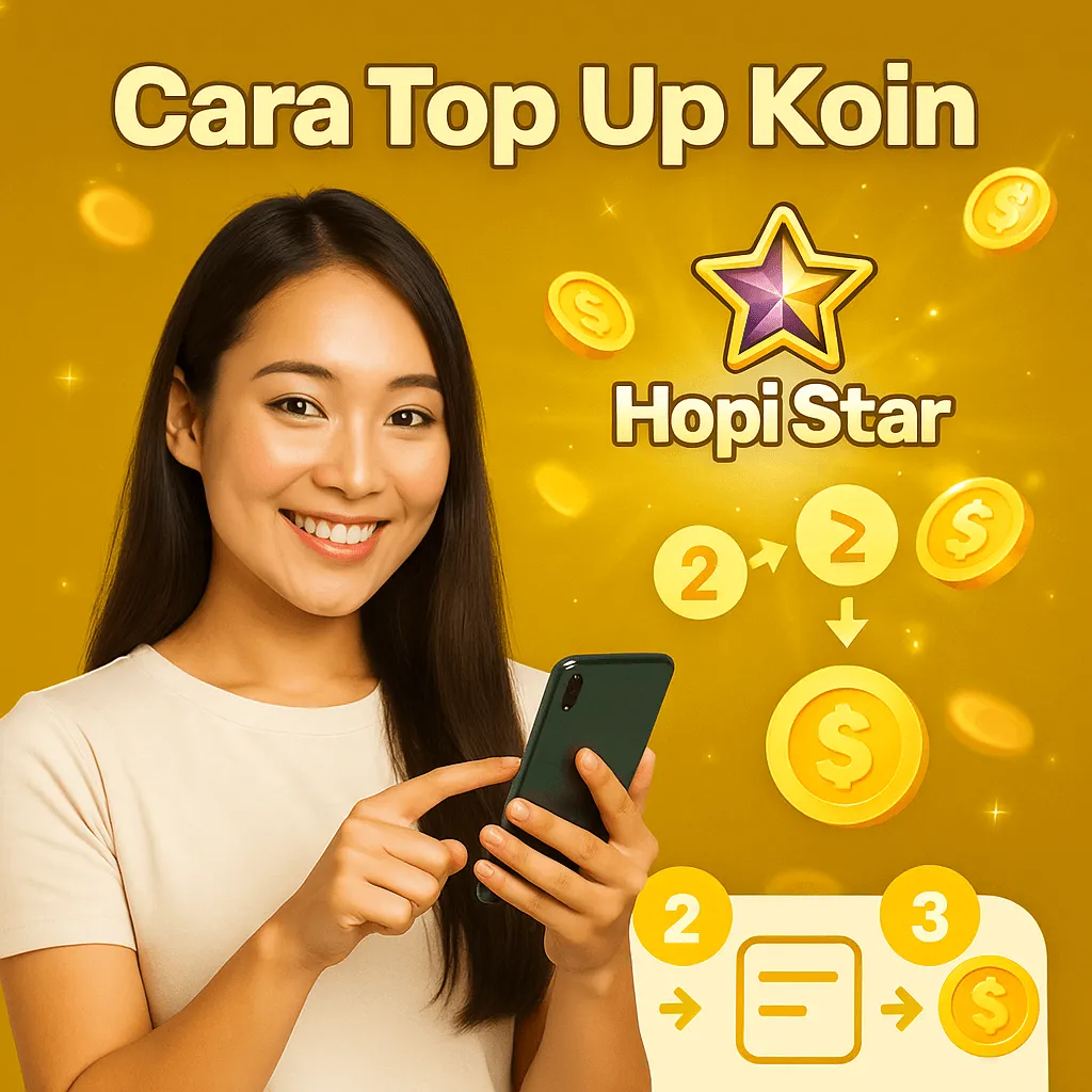 Cara Top Up Koin Hopi Star dengan Praktis & Hemat