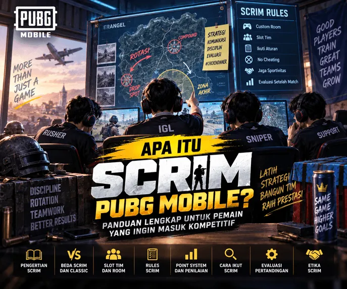 Apa Itu Scrim PUBG Mobile? Panduan untuk Pemain yang Ingin Masuk Kompetitif