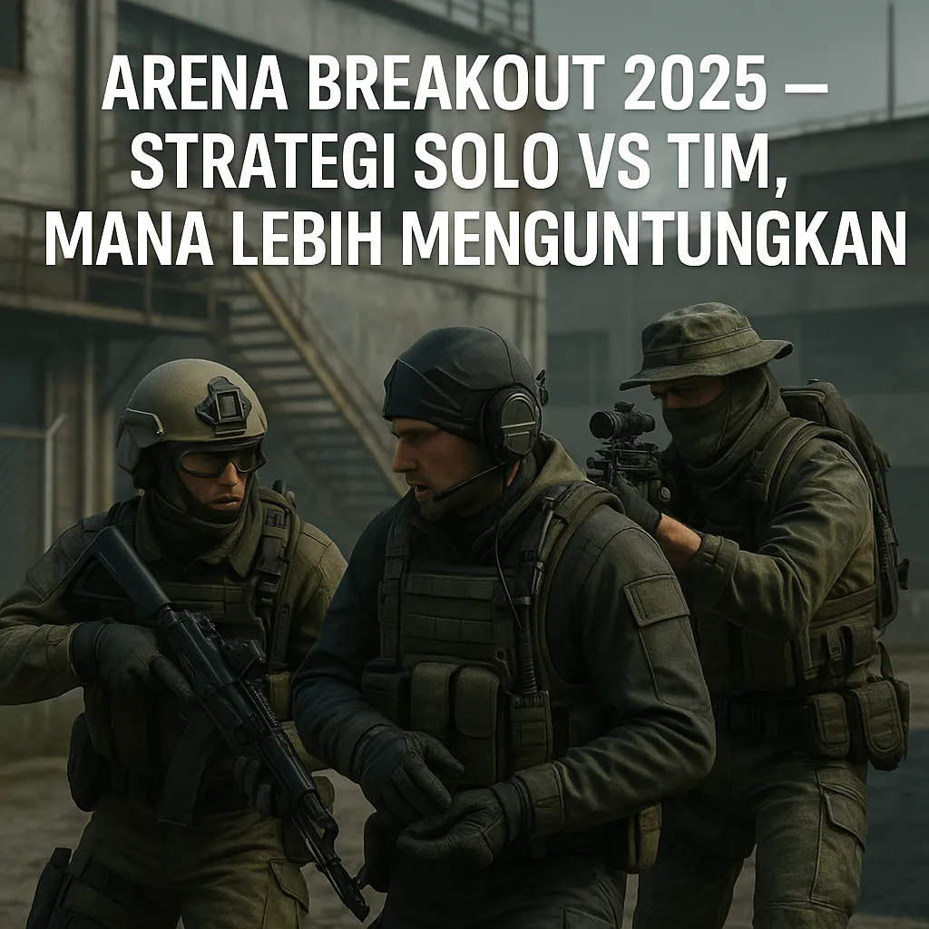 Arena Breakout 2025 — Strategi Solo vs Tim, Mana Lebih Menguntungkan?