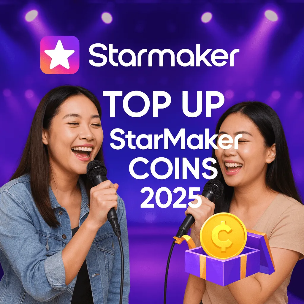 Cara Top Up StarMaker Coins Murah 2025 (Aman & Praktis)