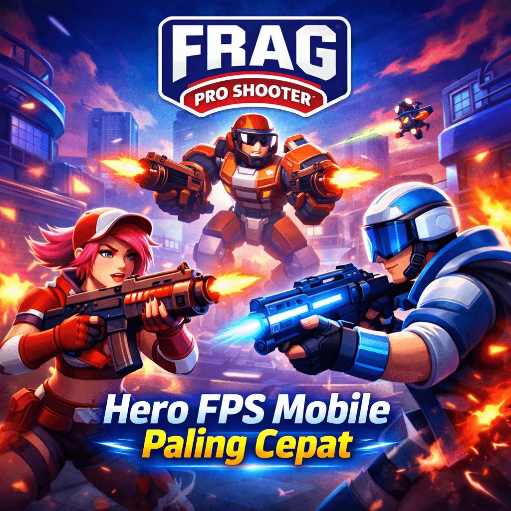 FRAG Pro Shooter: Game FPS Mobile dengan Hero Unik dan Gameplay Super Cepat
