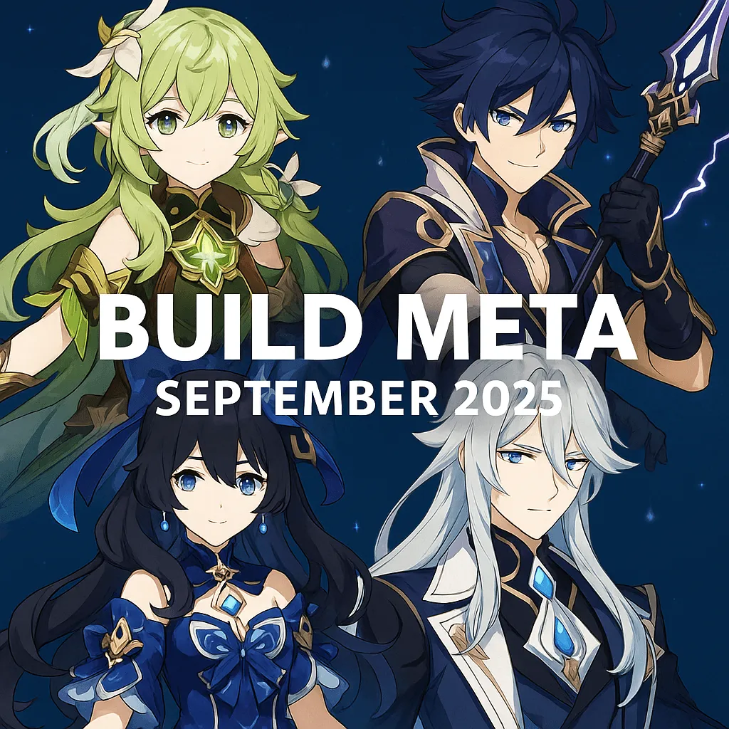 Build Terbaik Karakter Meta Genshin Impact September 2025 (Panduan Lengkap)