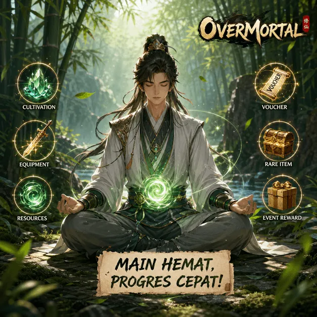 Tips Hemat Main Overmortal Tanpa Harus Top Up Besar (Strategi Cerdas 2026)