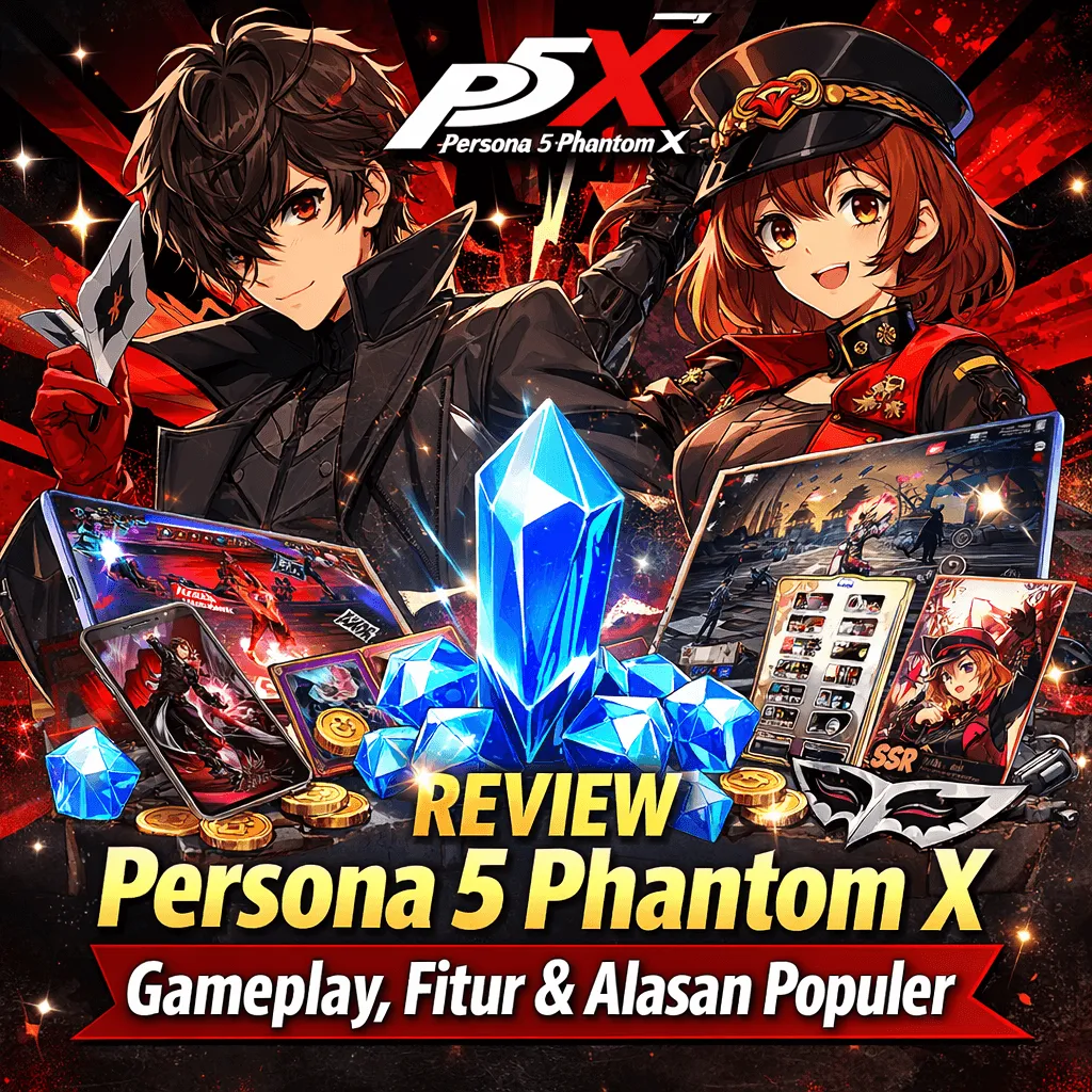 Review Persona 5 Phantom X: Gameplay, Fitur, dan Alasan Game Ini Populer