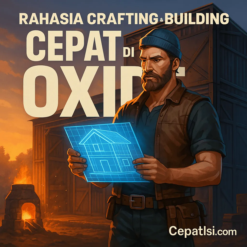 🧰 Rahasia Crafting & Building Cepat di Oxide: Survival Island — Dari Bongkar Batu ke Benteng Baja