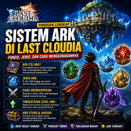 Mengenal Sistem Ark di LAST CLOUDIA dan Cara Menggunakannya