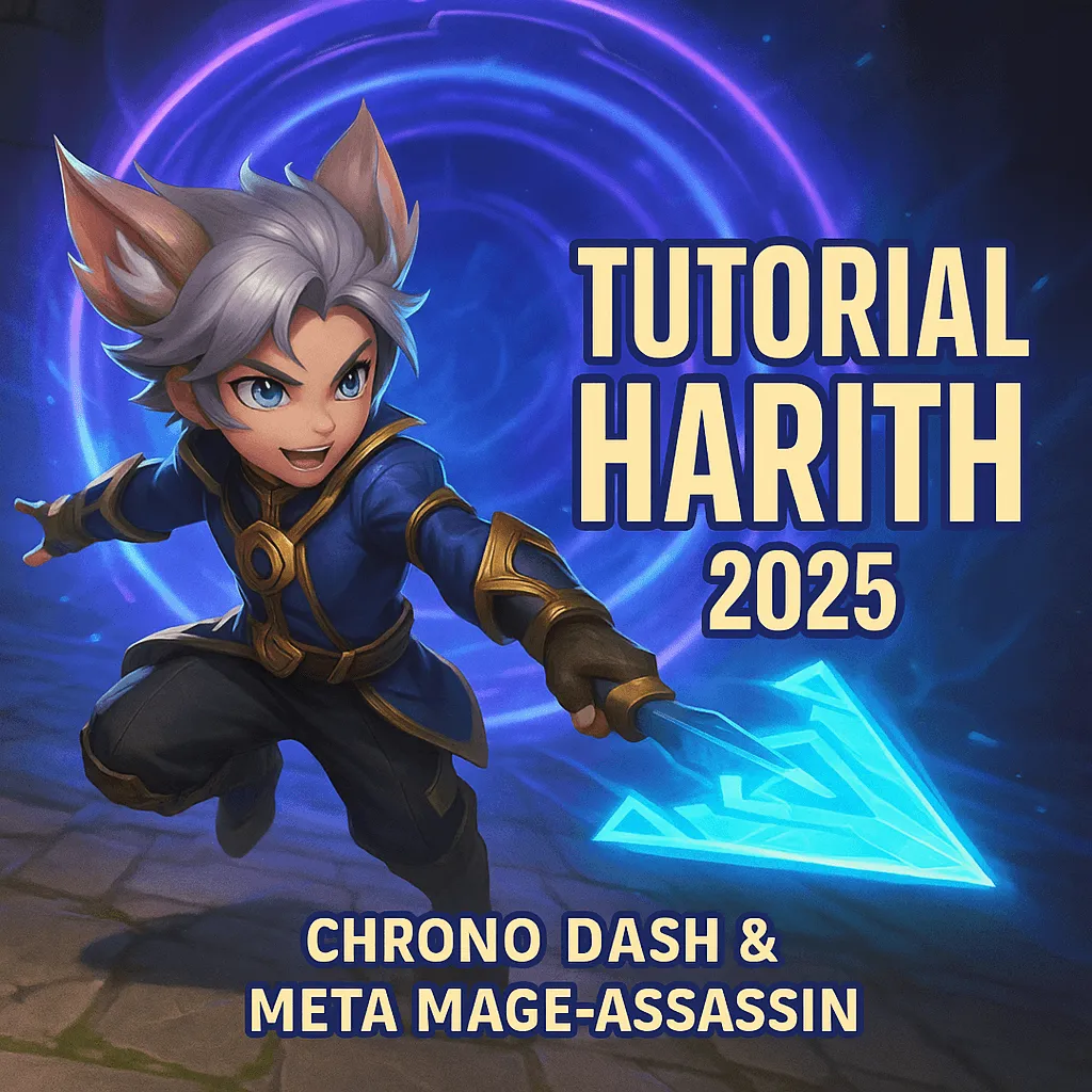 Tutorial Harith Mobile Legends 2025: Chrono Dash, Zaman Force & Meta Mage-Assassin