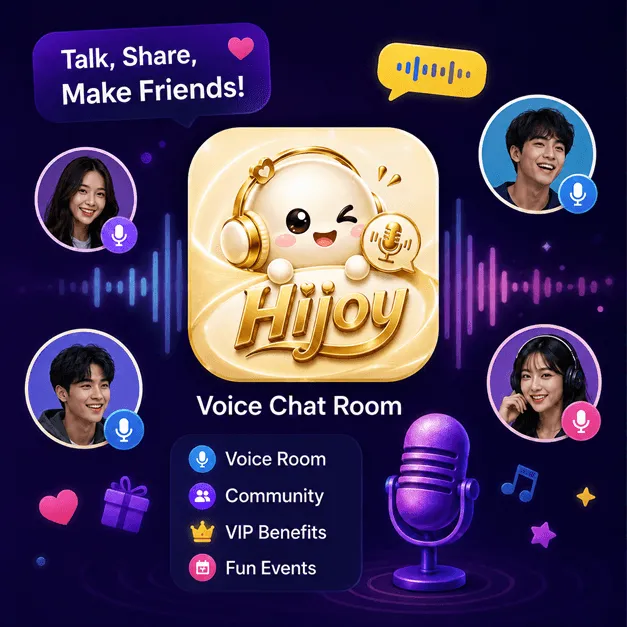 Apa Itu HiJoy? Mengenal Aplikasi Voice Chat dan Fitur-Fiturnya