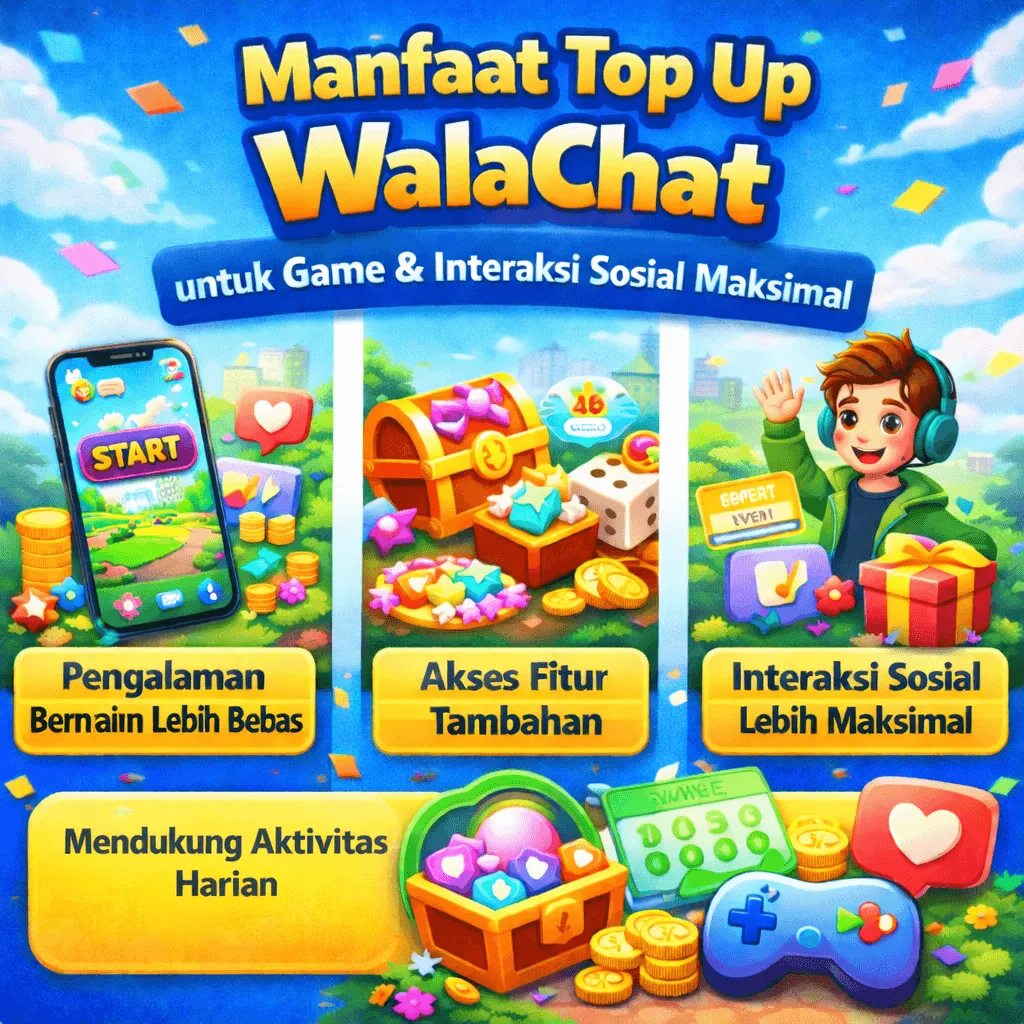 Manfaat Top Up WalaChat untuk Game, Chat, dan Interaksi Sosial Lebih Maksimal