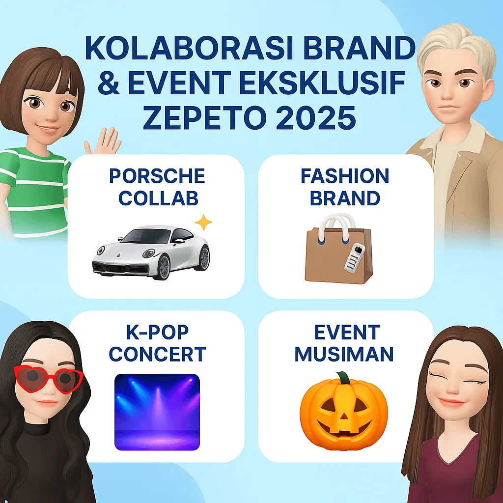 Kolaborasi Brand & Event Eksklusif ZEPETO 2025