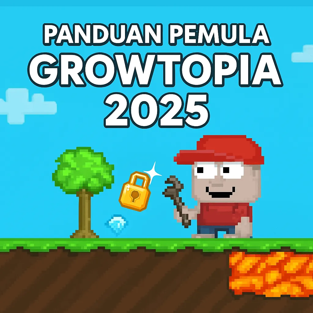 Panduan Pemula Growtopia 2025: Cara Main, Farming, & Update Terbaru