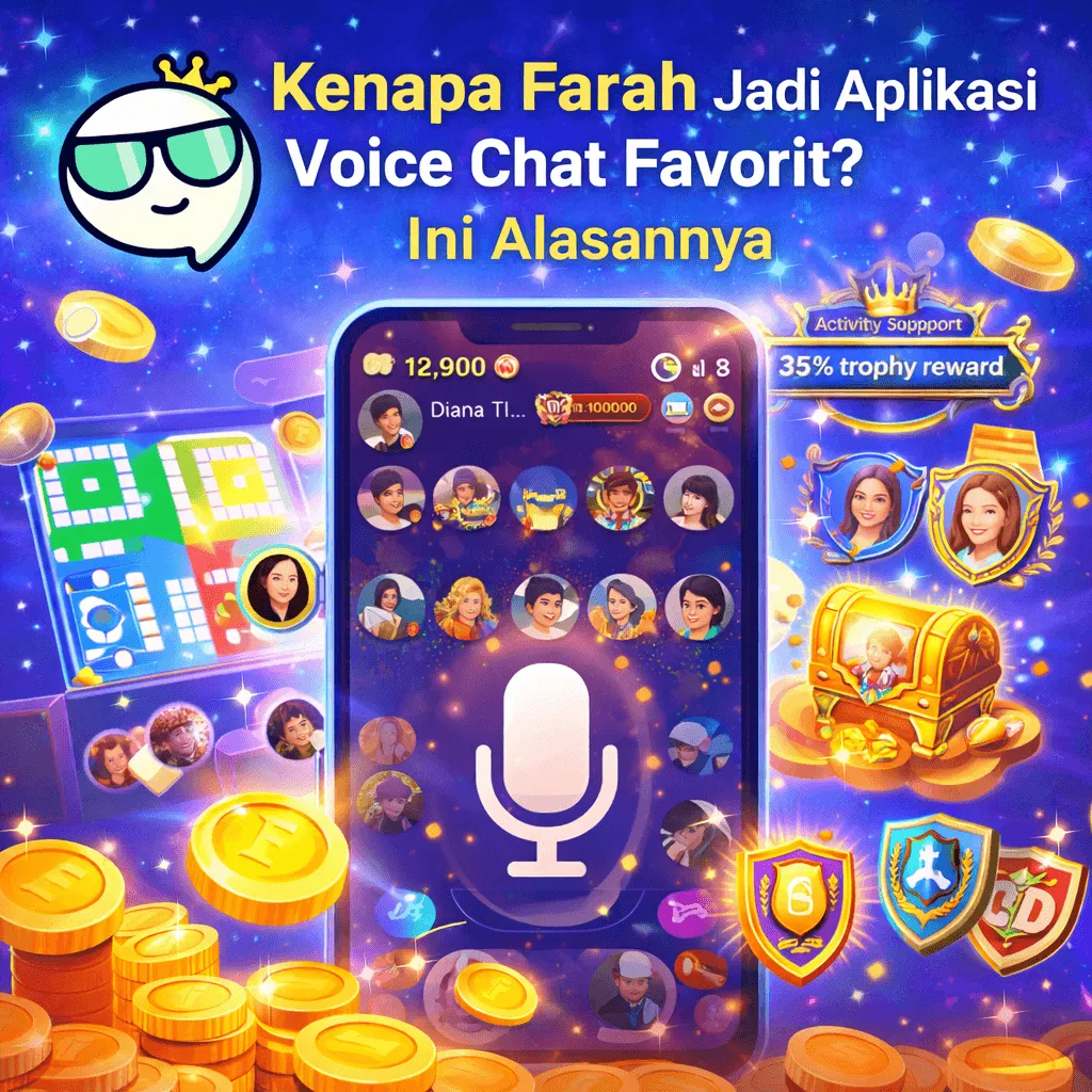 Kenapa Aplikasi Farah Jadi Aplikasi Voice Chat Favorit? Ini Alasannya