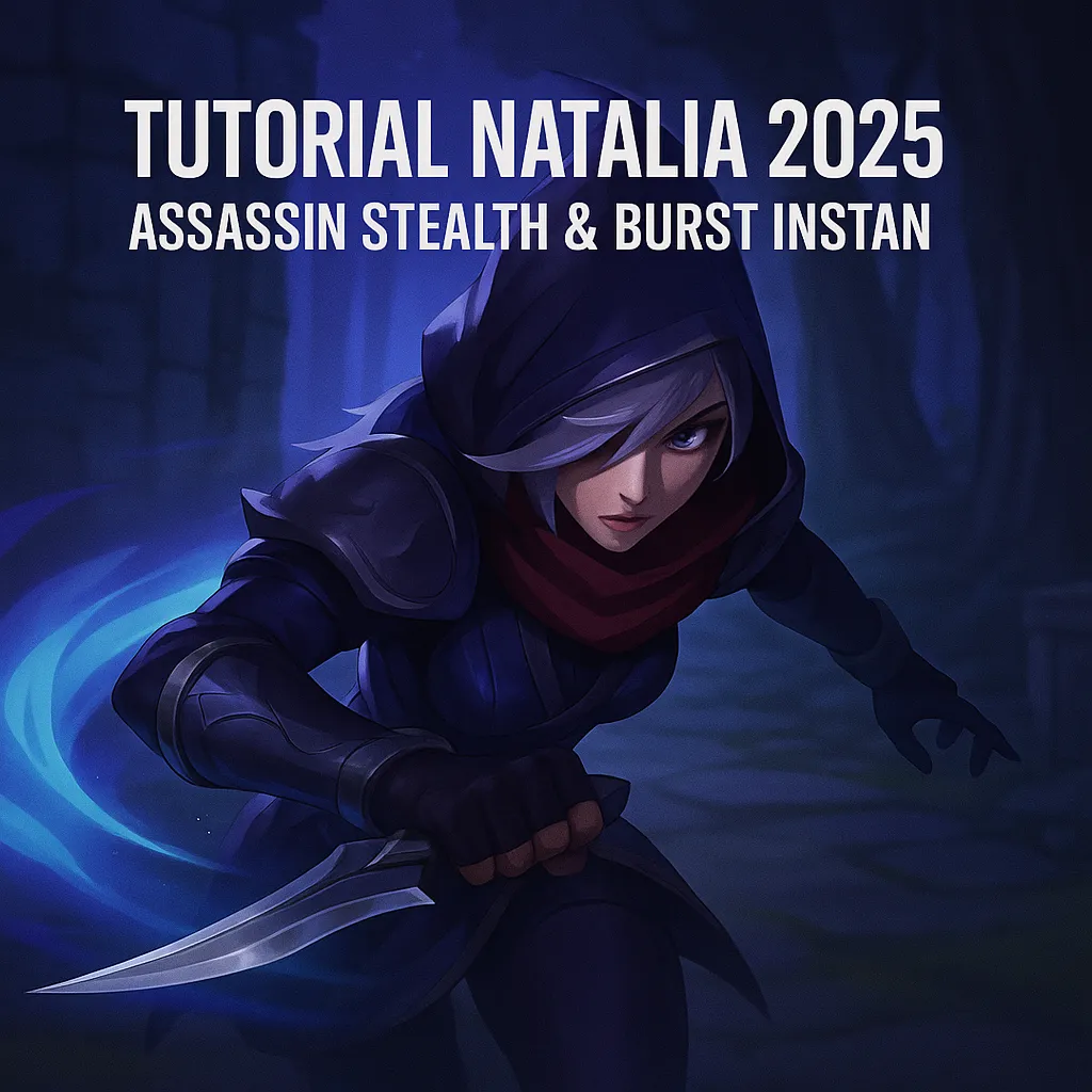 Tutorial Natalia Mobile Legends 2025: Assassin Stealth & Burst Instan