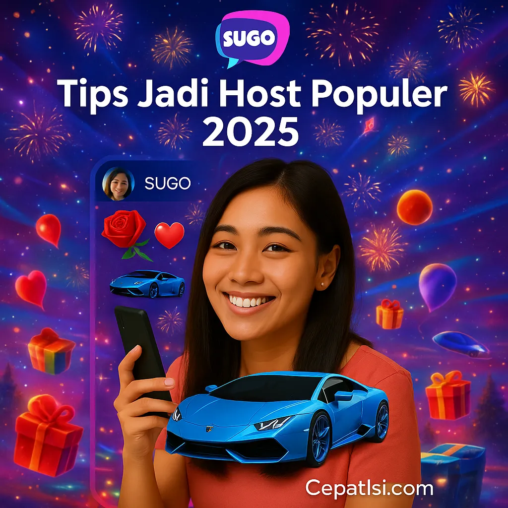 Cara Jadi Host Populer di SUGO 2025 🎤✨