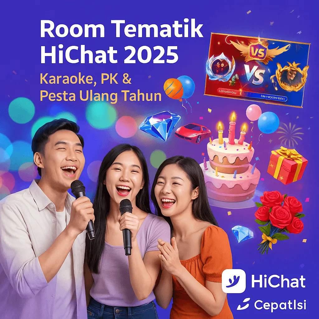 Serunya Room Tematik di HiChat: Karaoke, PK, dan Pesta Ulang Tahun