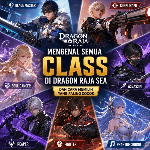 Mengenal Semua Class di Dragon Raja SEA dan Cara Memilih yang Paling Cocok