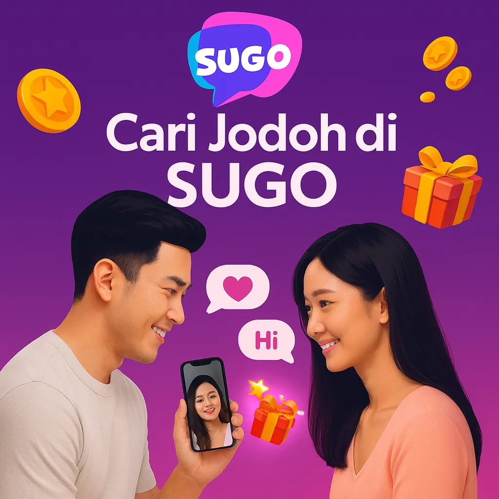 Cari Jodoh di Aplikasi SUGO 2025 ❤️ Banyak Pria Tampan & Wanita Cantik Menanti!