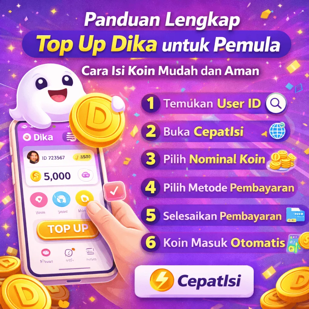 Panduan Lengkap Top Up Dika untuk Pemula: Cara Isi Koin Mudah dan Aman
