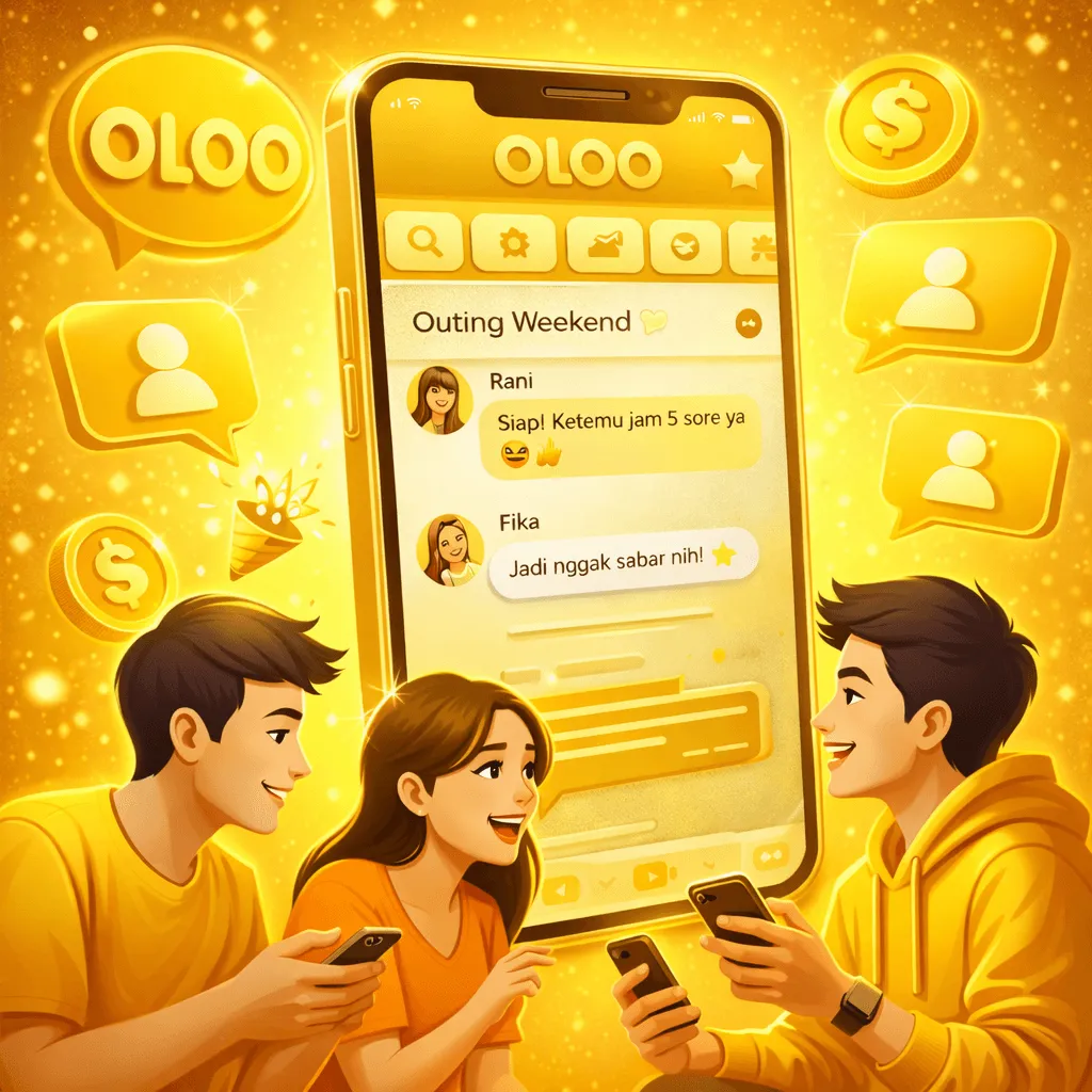 OLOO, Aplikasi Chatroom Komunitas untuk Menemukan Teman dan Aktivitas Seru