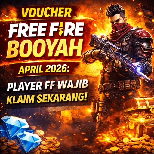 🔥 Voucher Free Fire Booyah April 2026: Player FF Wajib Klaim Sekarang!