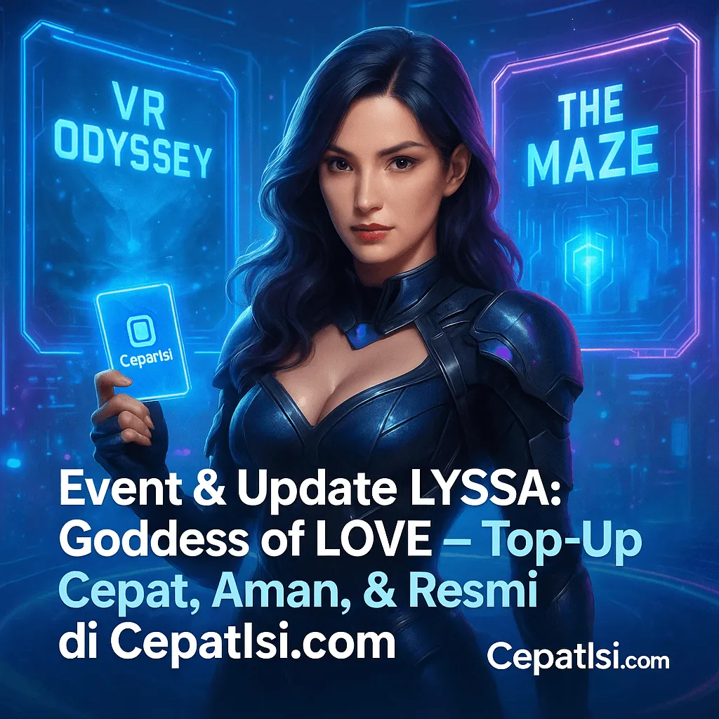 🛒 Event & Update LYSSA: Goddess of LOVE — Paket Terbaru, Hadiah Eksklusif, dan Cara Top-Up Aman di CepatIsi