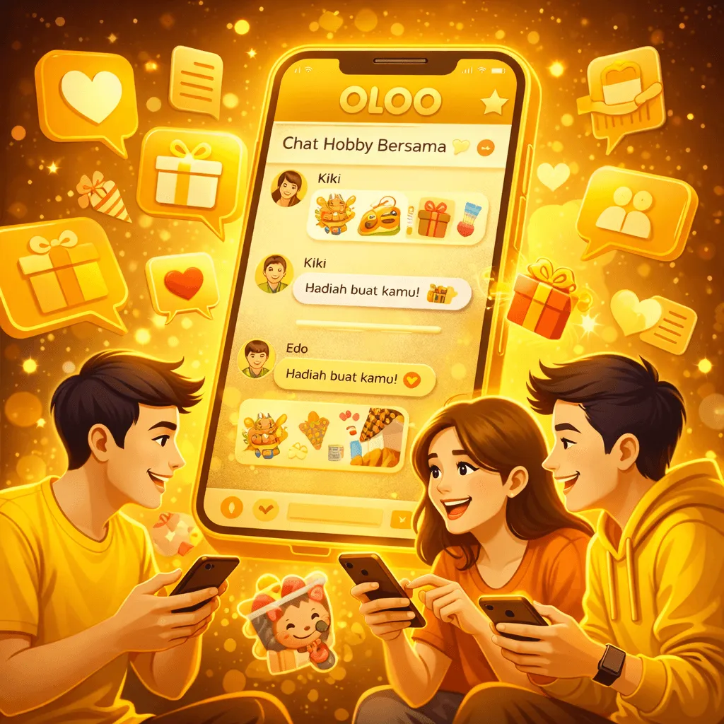 Cara Maksimalkan Pengalaman di OLOO Agar Chatroom Lebih Seru dan Aktif