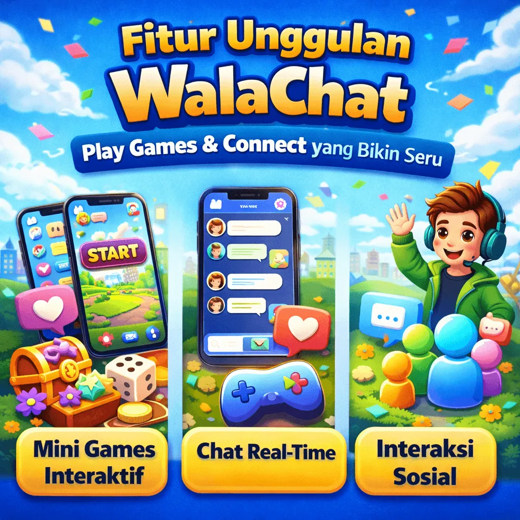 Fitur Unggulan WalaChat yang Bikin Main Game & Chat Jadi Lebih Seru