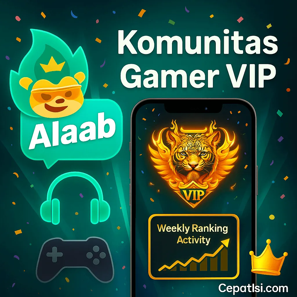 Alaab – Komunitas Sosial Game Lengkap dengan VIP Membership & Ranking