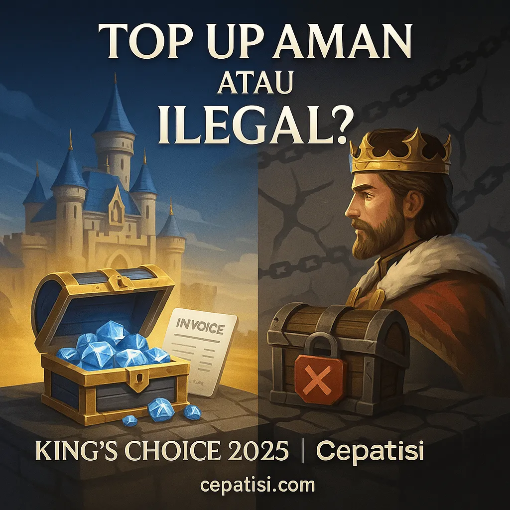 🛡️ Kenapa Top Up Game Harus di Platform Resmi? (Studi Kasus King’s Choice 2025)