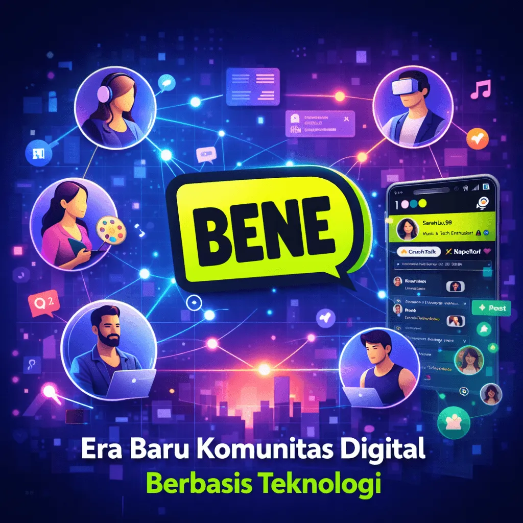 BENE: Era Baru Komunitas Digital Berbasis Teknologi yang Lebih Personal