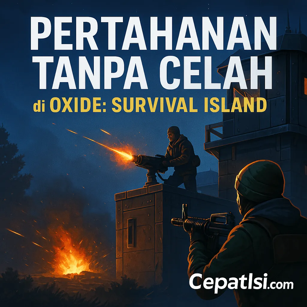 🛡️ Pertahanan Tanpa Celah di Oxide: Survival Island — Bangun Markas Anti-Raid dan Aman 24 Jam