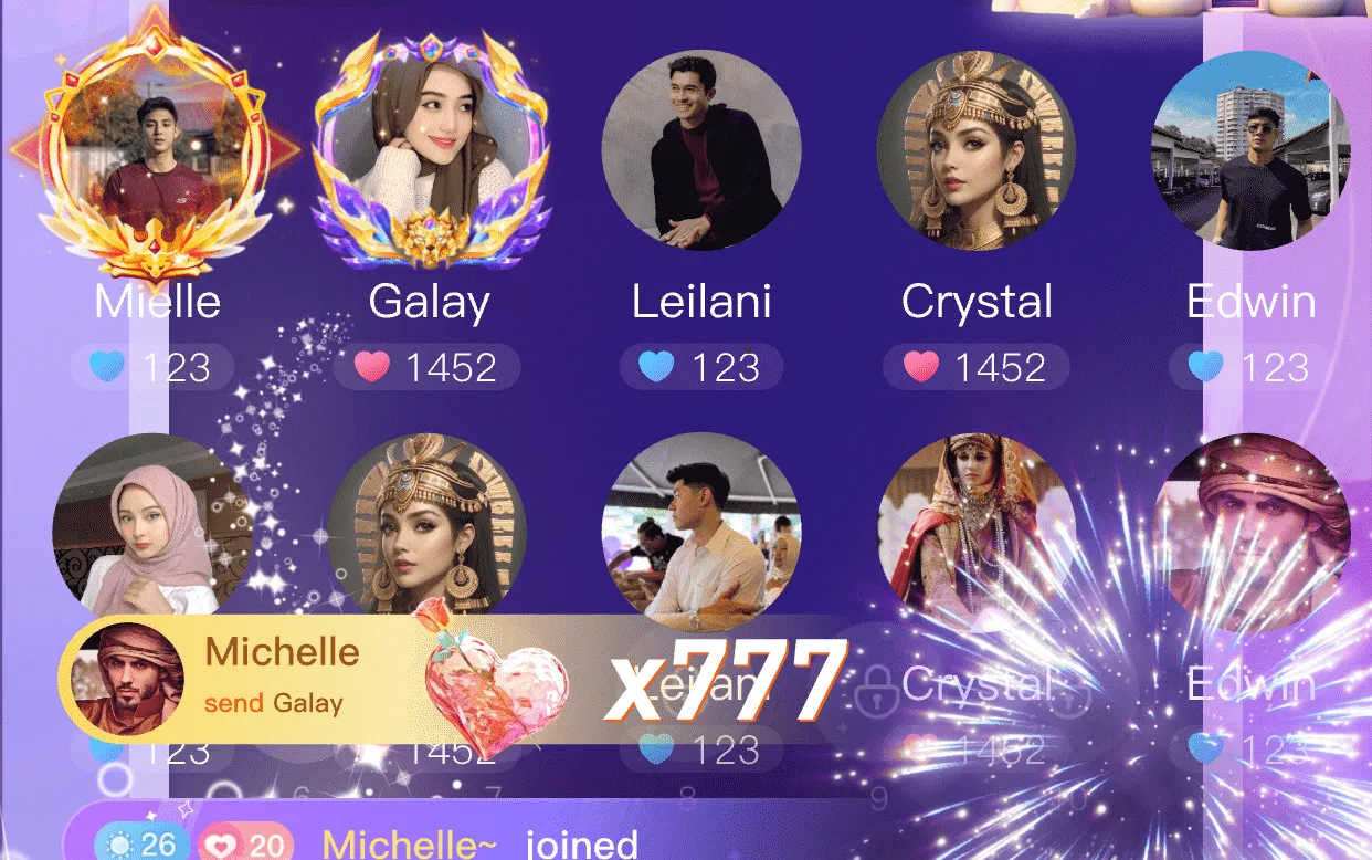 HATI: Chat, Pesta Suara