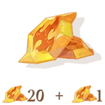 21 Dragon Crystals